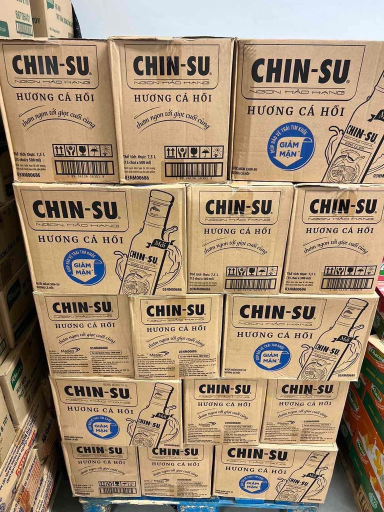 Nước mắm Chinsu Cá Hồi (thùng 15 chai) (8799455281489)