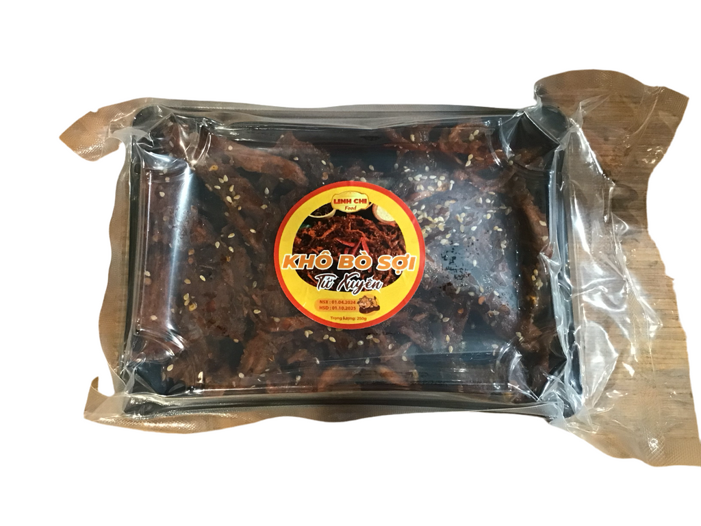 Khô bò sợi Tứ Xuyên 250g (9329900978513)