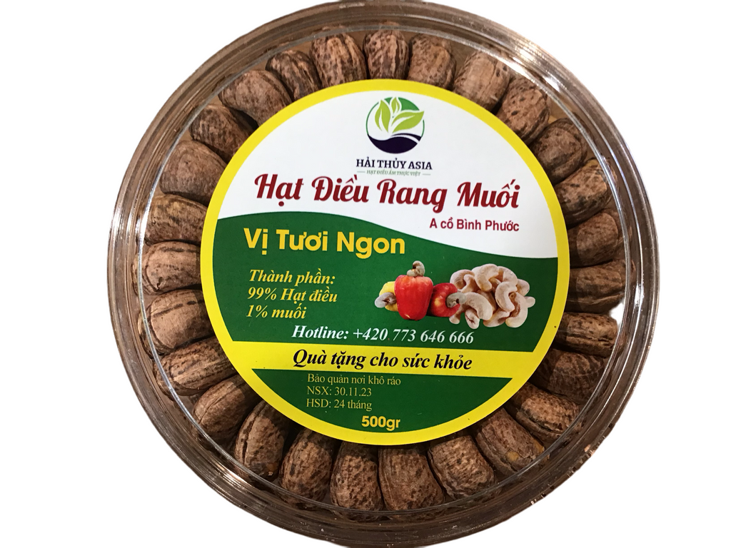 5066 Hạt điều rang muối Bình Phước 500gr. (6594817720519)