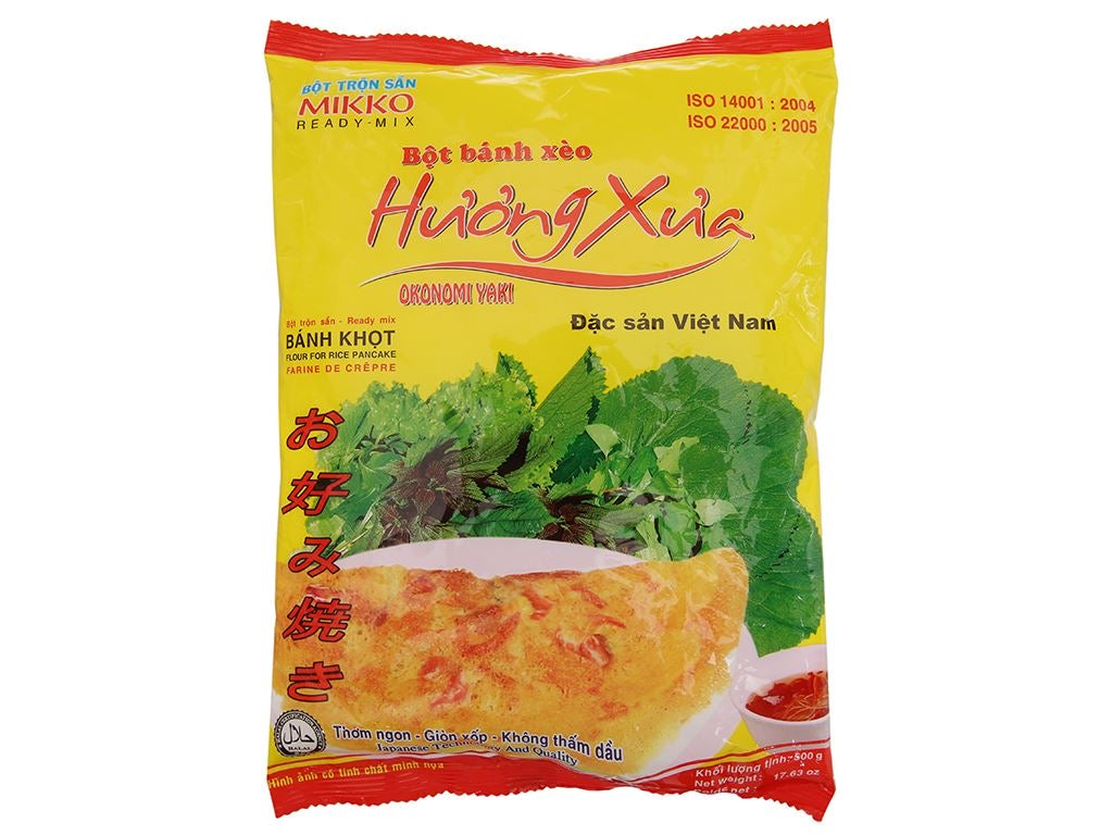 Bột bánh xèo Hương Xưa 500gr (8864947372369)