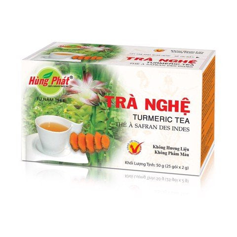 Trà nghệ túi lọc 50gr (25 gói 2gr) (9026951250257)