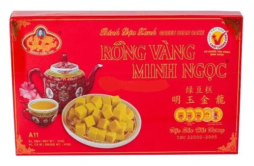 Bánh đậu xanh Rồng Vàng Minh Ngọc 370g (9238301278545)