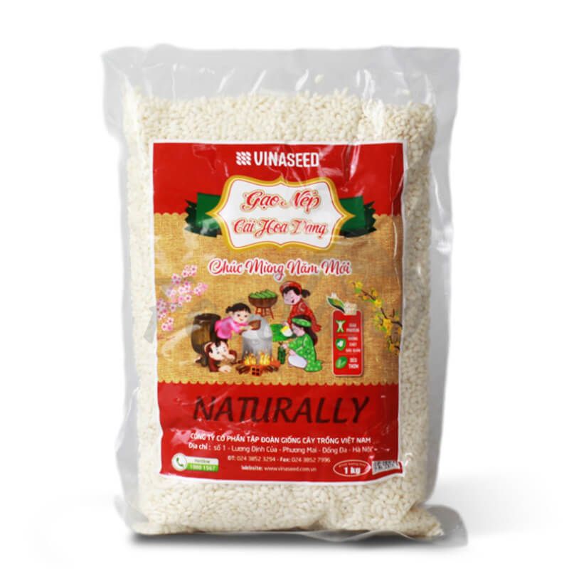 GH0004 Gạo nếp cái hoa vàng 1 kg (6082981855431)