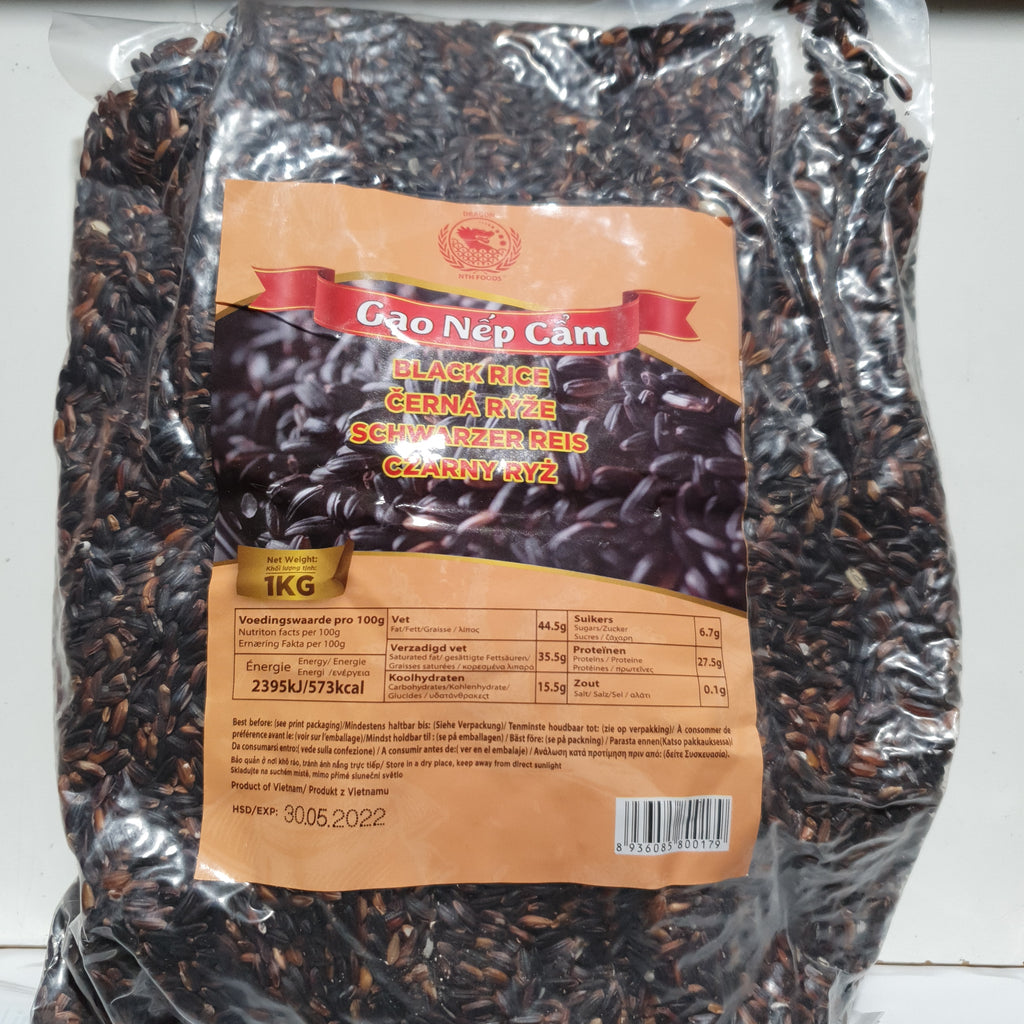 GH0006 Gạo nếp cẩm gói 1kg. (6592275742919)