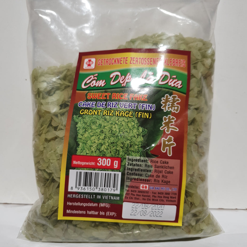 5045 Cốm dẹp lá dứa gói 300gr. (6592284557511)