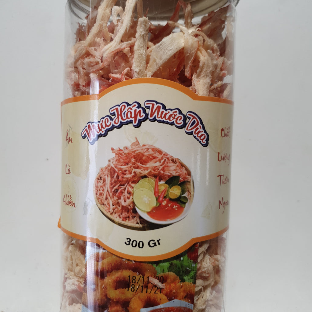 5039 Mực hấp nước dừa hộp 300gr. (6592105644231)