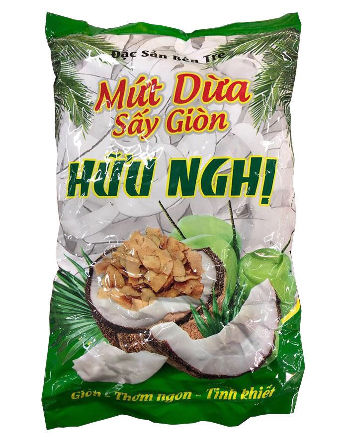 5007 Mứt dừa sấy khô hữu nghị 250gr (6235152220359)