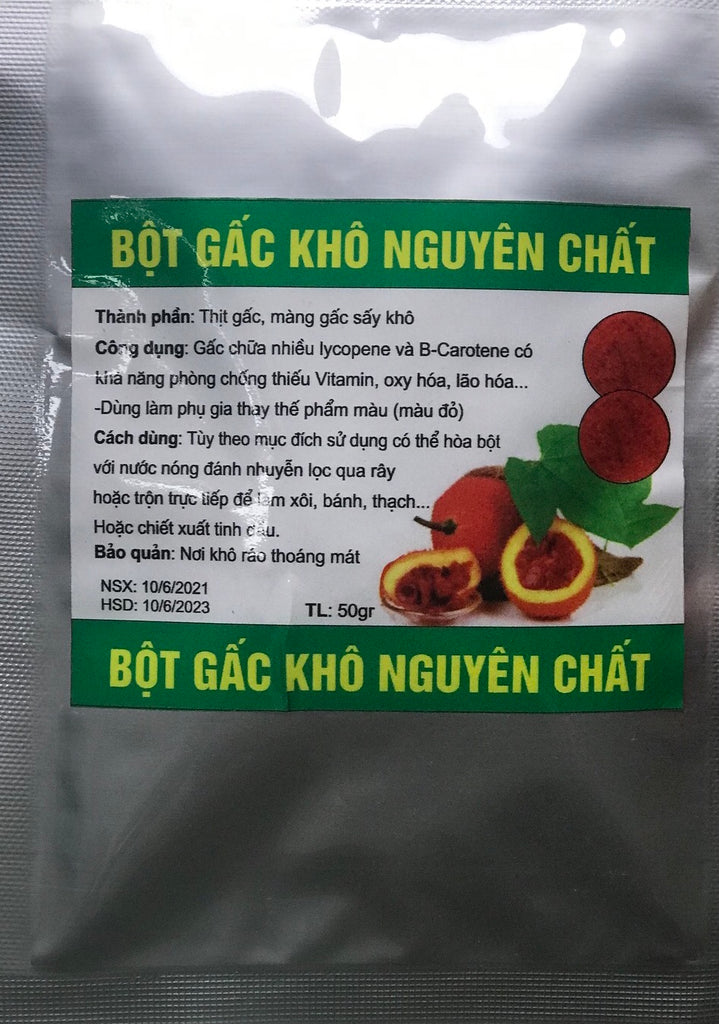 Bột gấc khô nguyên chất (7448572133609)