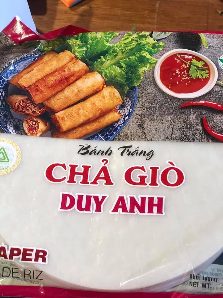 Bánh tráng chả giò Duy Anh 300gr (6864598499527)