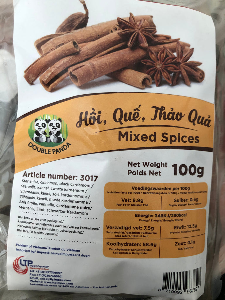 Quế- hồi - thảo quả Mĩ 100gr (8372393509201)