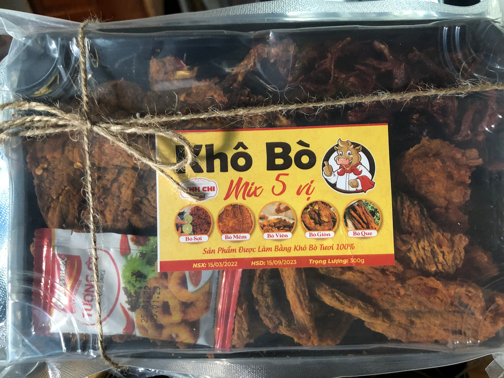 Khô bò mix 300gr (7707530756329)